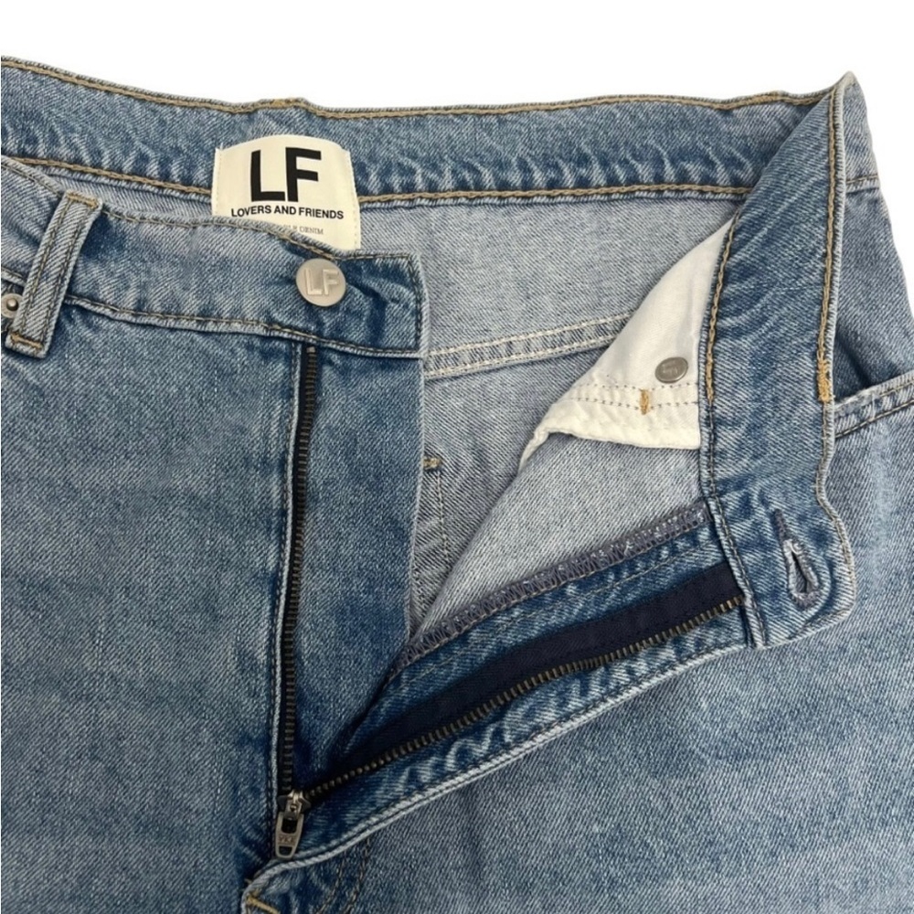 Lovers and Friends X Revolve Lennon Super High Rise Barrel Jeans Size 23 - Picture 11 of 16